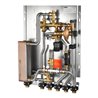 Oventrop Wohnungsstation Regudis W-HTU nickelgel., o KW-Abgang, max. 15 l/min