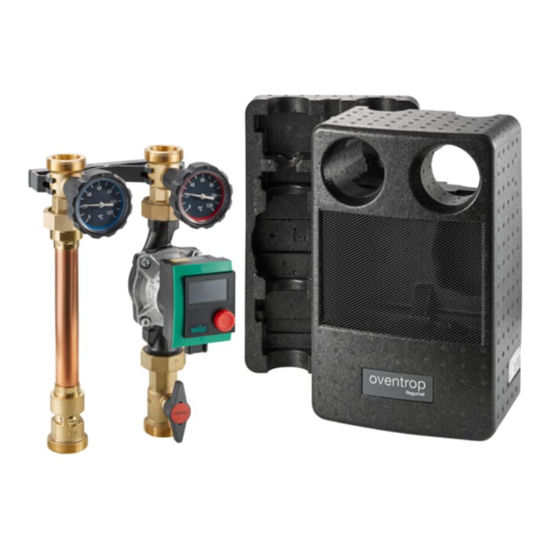 Oventrop Anbindesystem Regumat S-180 m Pu Pico 25/1-6, DN 25, kurze Bauform