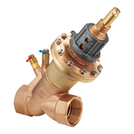 Oventrop Regulierventil Cocon QTR DN 50, 3,5-14 cbm/h, PN 16, IG, Messing