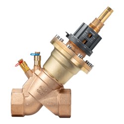 Oventrop Regulierventil Cocon QTR DN 50, 3,5-14 cbm/h, PN 16, IG, Messing