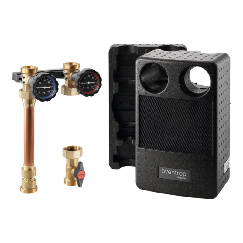 Oventrop Anbindesystem Regumat S-180 ohne Pumpe, DN 25, kurze Bauform