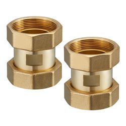 Oventrop Verschraubung 2xG 2 Überwurfmutter