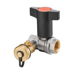 Oventrop Kugelhahn Optibal DN 20, PN 16, IG, bs m Entl.-KH, MS vn