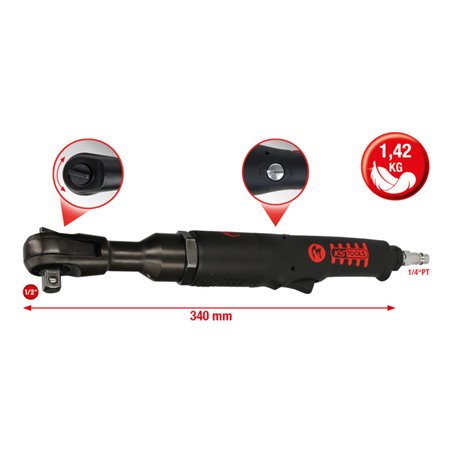 KS Tools 3/8' MONSTER Hochleistungs-Druckluft-Umschaltratsche
