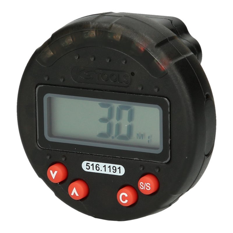 KS Tools Digitaler Drehwinkelmesser mit Magnet, Ø 55,0 mm