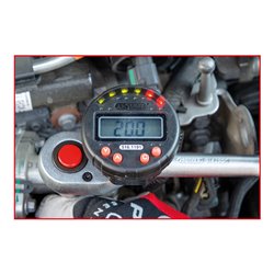 KS Tools Digitaler Drehwinkelmesser mit Magnet, Ø 55,0 mm