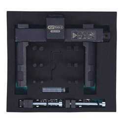 KS Tools Vario-Muttern- und Kappenschlüssel-Satz, 14-tlg.