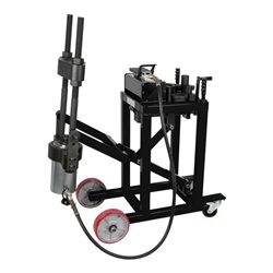 KS Tools Achsschenkelbolzen-Presse, 75t, mit Hülsen-Satz, 29-tlg.