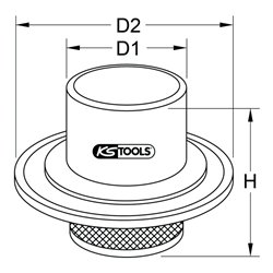 KS Tools ABS-Sensorring Montagehilfe für Volvo
