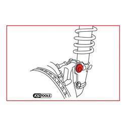 KS Tools 1/2' Sturzeinstellschlüssel, 21 mm