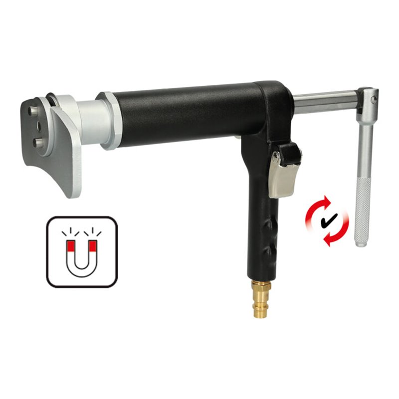 KS Tools Druckluftspindel für Bremskolben-Adapter für beengte Platzverhältnisse, 260 mm