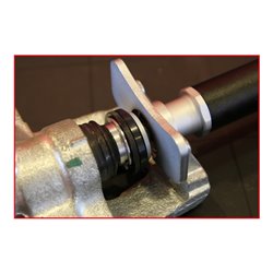 KS Tools Druckluftspindel für Bremskolben-Adapter für beengte Platzverhältnisse, 260 mm