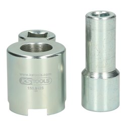 KS Tools Spezial Stoßdämpfer-Gegenhalter-Werkzeug-Satz für Volvo, 2-tlg.