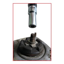 KS Tools Spezial Stoßdämpfer-Gegenhalter-Werkzeug-Satz für Volvo, 2-tlg.