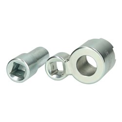 KS Tools Spezial Stoßdämpfer-Gegenhalter-Werkzeug-Satz für Volvo, 2-tlg.