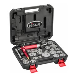 VIGOR Pneumatischer Bremskolben-Rückstellwerkzeug Satz V1711N