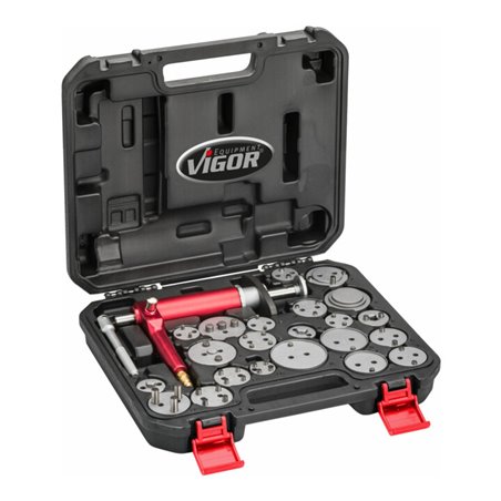 VIGOR Pneumatischer Bremskolben-Rückstellwerkzeug Satz V1711N