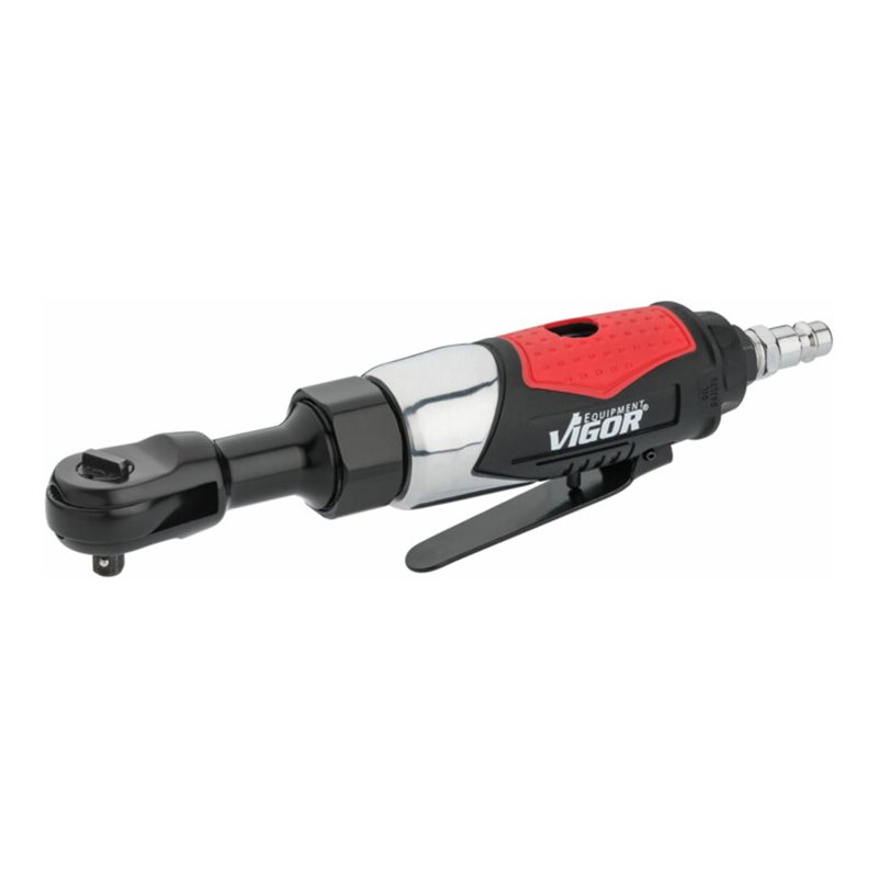 VIGOR Außenvierkant Antrieb 6,3  1/4 Zoll Luftratsche V5674 ∙ Vierkant massiv 6,3 mm (1/4 Zoll) ∙ Gesamtlänge: 236 mm