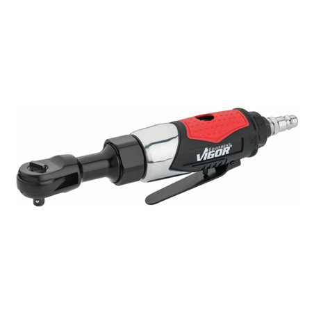 VIGOR Außenvierkant Antrieb 6,3  1/4 Zoll Luftratsche V5674 ∙ Vierkant massiv 6,3 mm (1/4 Zoll) ∙ Gesamtlänge: 236 mm