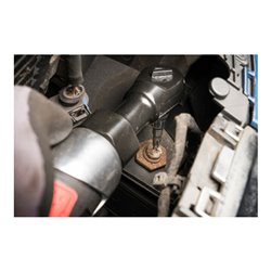 VIGOR Außenvierkant Antrieb 6,3  1/4 Zoll Luftratsche V5674 ∙ Vierkant massiv 6,3 mm (1/4 Zoll) ∙ Gesamtlänge: 236 mm