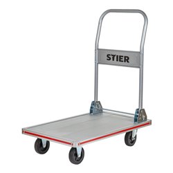 STIER Aluminium-Plattformwagen klappbar LxB 680x415