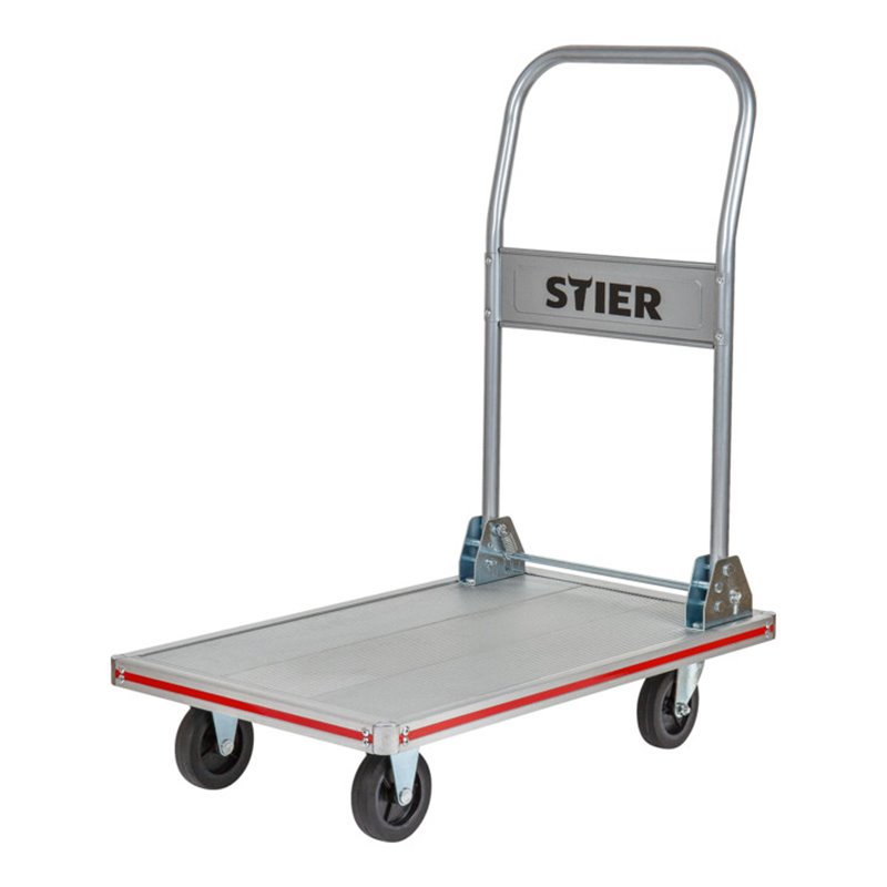 STIER Aluminium-Plattformwagen klappbar LxB 680x415