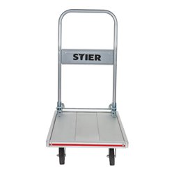 STIER Aluminium-Plattformwagen klappbar LxB 680x415