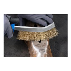 PFERD TOOLS Handbürste gebogen HBG 1reihig Stahl-Draht-Ø0,30 (10)