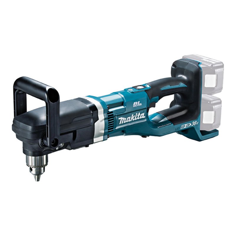 Makita Akku-Winkelbohrmaschine DDA460ZK 2x18 V (ohne Akku, ohne Ladegerät) im Transportkoffer