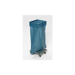 VAR Abfallsammler Typ SHR 120 Edelstahl fahrbar für 120 l Säcke