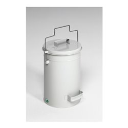 VAR Sicherheitsbehälter mit Deckel lichtgrau 22 l