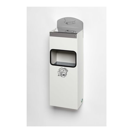 VAR Wandascher WH 51 mit Schild weiß 0,8 l/4 l