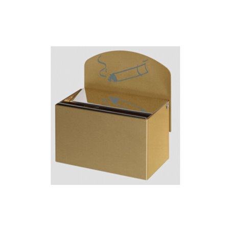 VAR Messing-Ausführung: Wandascher WH 9 Aschereinsatz Stahlblech verz. 0,4 l