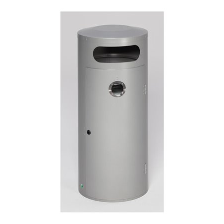 VAR Abfallsammler/Ascher KS 70 silber 70 l