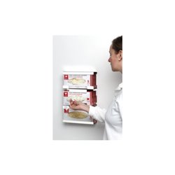 VAR Handschuhhalter Edelstahl dreifach offen