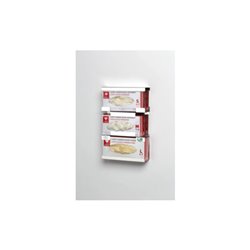 VAR Handschuhhalter Edelstahl dreifach offen