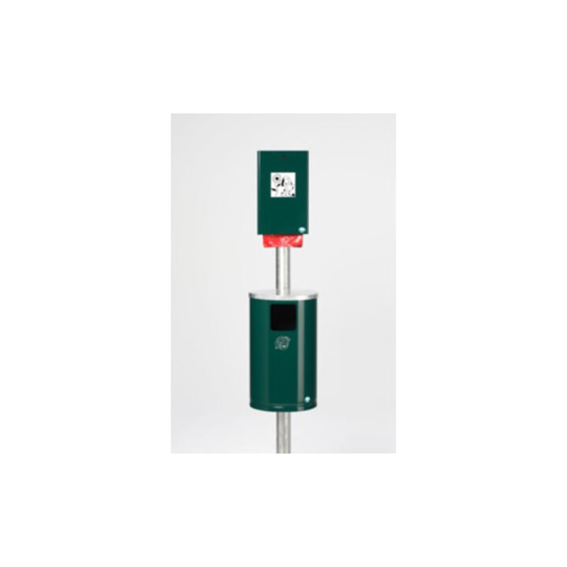 VAR Hundetoilette DS 1 moosgrün 30 l