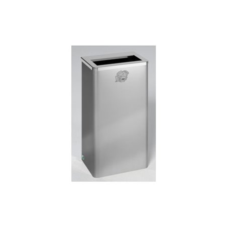 VAR Papierkorb B 31 Edelstahl 60 l - 70 l