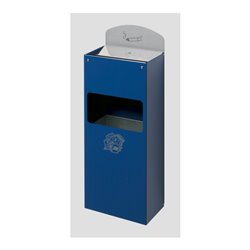 VAR Wandascher WH 51 mit Schild enzianblau 0,8 l/4 l