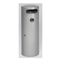 VAR Abfallsammler/Ascher KS 90 silber 90 l