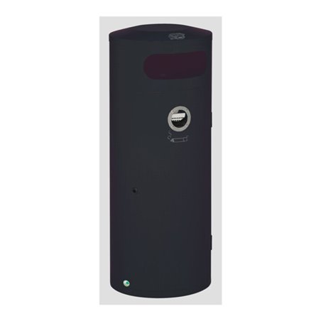 VAR Abfallsammler/Ascher KS 70 anthrazit 70 l