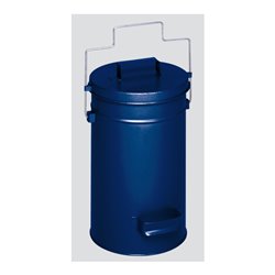 VAR Sicherheitsbehälter mit Deckel enzianblau 22 l
