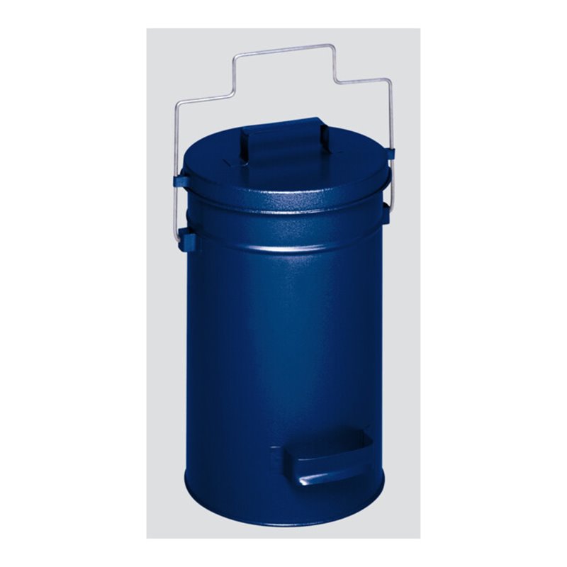 VAR Sicherheitsbehälter mit Deckel enzianblau 22 l