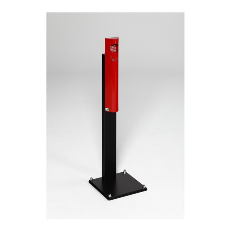 VAR Wandascher B 12 mit Standfuß rot 3,5 l