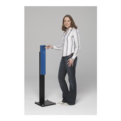 VAR Wandascher B 12 verschließbar mit Standfuss enzianblau 3,5 l