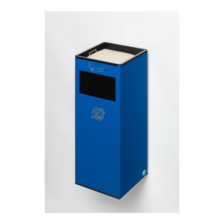 VAR Wandascher WH 66 mit Einwurfklappe 29 l