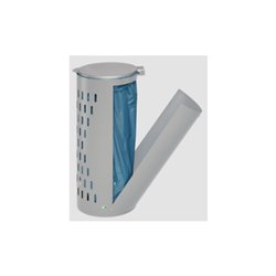 VAR Kompakt H 85 mit Klapptür silber