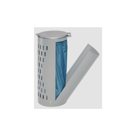 VAR Kompakt H 85 mit Klapptür silber