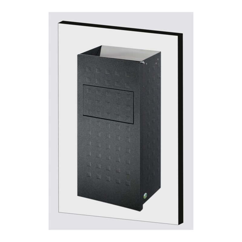 VAR Wandascher WH 62 Alu eloxiert antik-silber 2 l/16 l