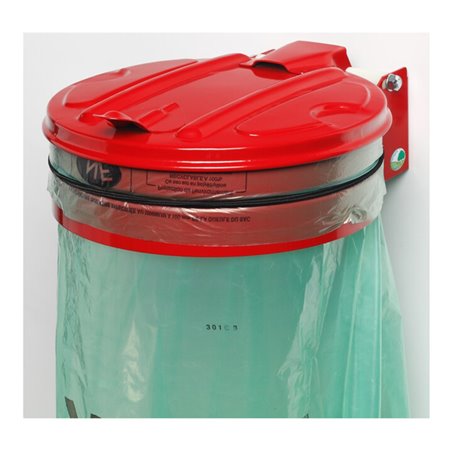 VAR Wandgerät mit Metall-Deckel rot